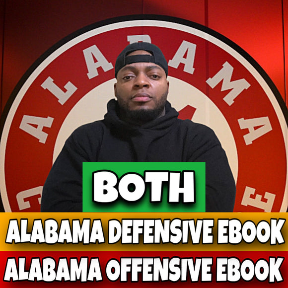 BOTH Alabama NCAA 25 Ebooks! OFF & DEF!