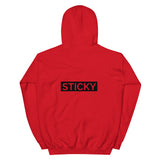 Black Sticky Face Hoodie