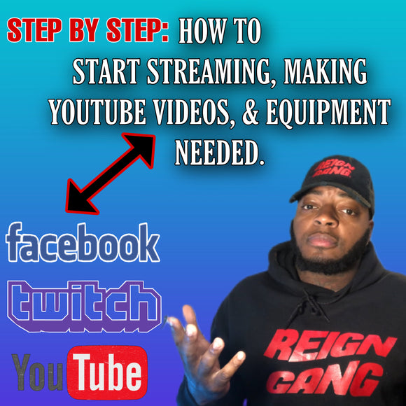 Step By Step Streaming/Youtube Setup Ebook