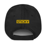 Yellow Sticky Face Dad Hat