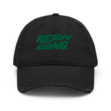 Green Wavy Reign Gang Dad Hat