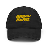 Yellow Wavy Reign Gang Dad Hat