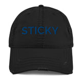 Blue Basic Sticky Dad Hat