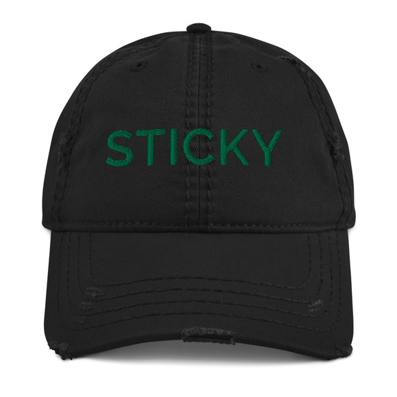 Green Basic Sticky  Dad Hat