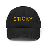 Yellow Basic Sticky Dad Hat
