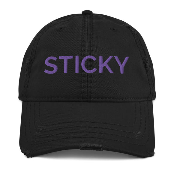 Purple Basic Sticky Dad Hat