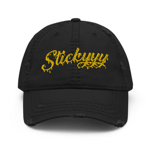 Yellow Stickyyy Dad Hat