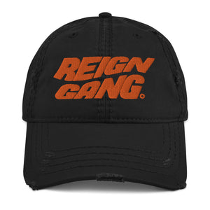 Orange Wavy Reign Gang Hat