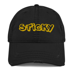 Yellow Graffiti Sticky Hat