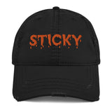 Orange Slime Sticky Dad Hat