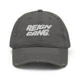White Wavy Reign Gang  Dad Hat