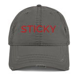 Red Basic Sticky Dad Hat
