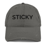 Black Basic Sticky Dad Hat