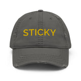 Yellow Basic Sticky Dad Hat