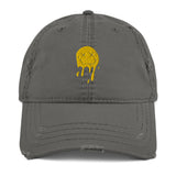 Yellow Sticky Face Dad Hat