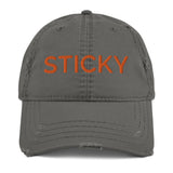 Orange Basic Sticky Dad Hat