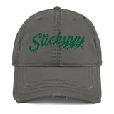 Green Stickyyy Dad Hat