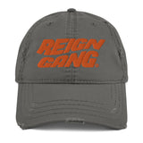Orange Wavy Reign Gang Hat