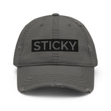 Black Block Sticky Hat