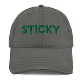 Green Slime Sticky Dad Hat