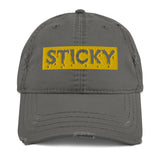 Yellow Block Slime Sticky Dad Hat