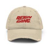 Red Wavy Reign Gang Dad Hat
