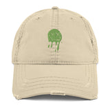 Green Sticky Face Dad Hat