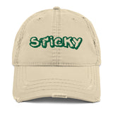 Green Graffiti Sticky Hat