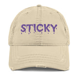 Purple Slime Sticky Dad Hat