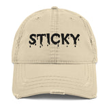 Black Slime Sticky Dad Hat