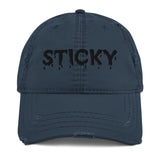 Black Slime Sticky Dad Hat