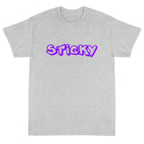 Purple Graffiti Sticky T-Shirt