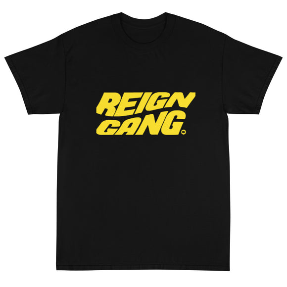 Yellow Wavy Reign Gang T-Shirt