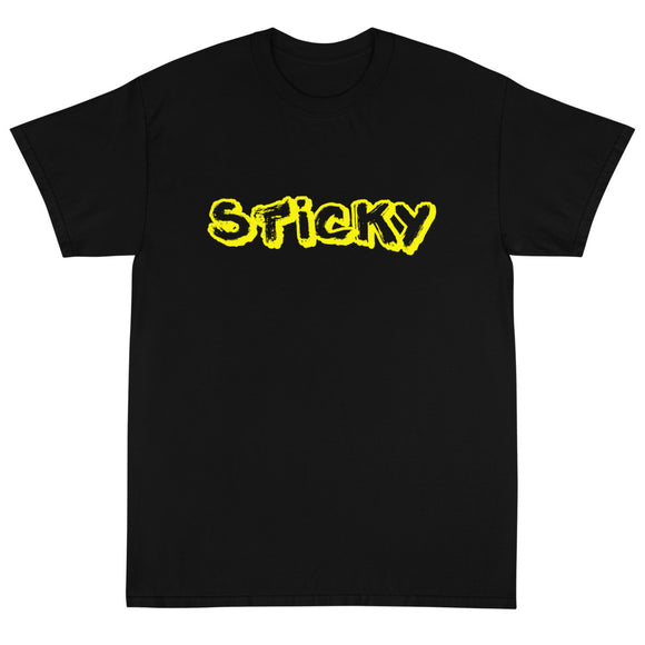 Yellow Graffiti Sticky T-Shirt