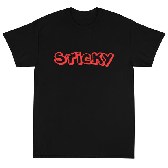 Red Graffiti Sticky T-Shirt