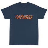 Orange Graffiti Sticky T-Shirt