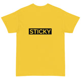 Black Sticky Face T-Shirt