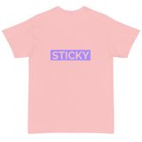Purple Sticky Face T-Shirt