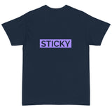 Purple Sticky Face T-Shirt