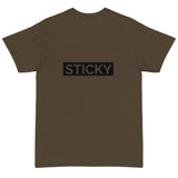 Black Sticky Face T-Shirt