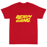 Yellow Wavy Reign Gang T-Shirt