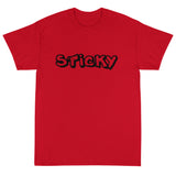 Black Graffiti Sticky T-Shirt