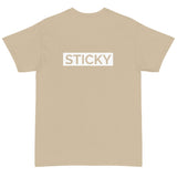 White Sticky Face T-Shirt