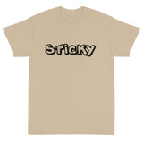 Black Graffiti Sticky T-Shirt