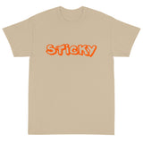 Orange Graffiti Sticky T-Shirt