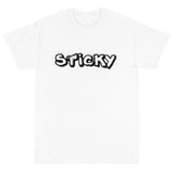Black Graffiti Sticky T-Shirt