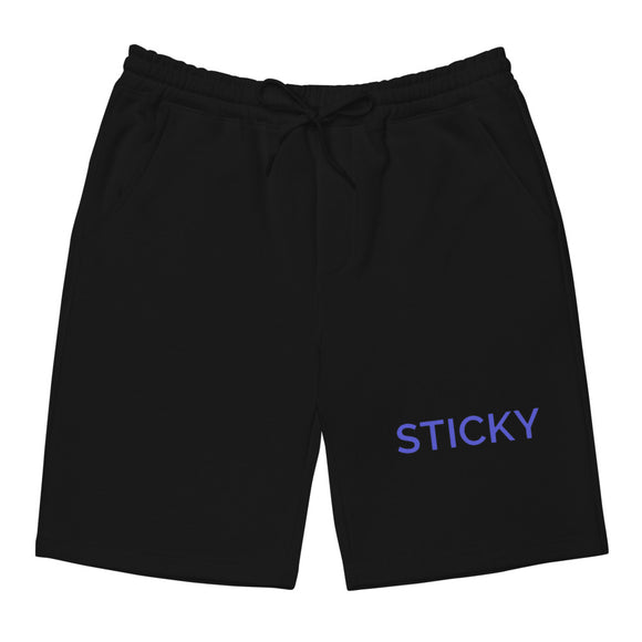 Blue Basic Sticky Shorts