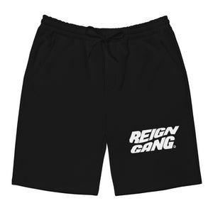 White Wavy Reign Gang Shorts