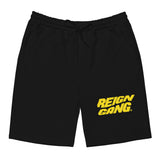 Yellow Wavy Reign Gang Shorts