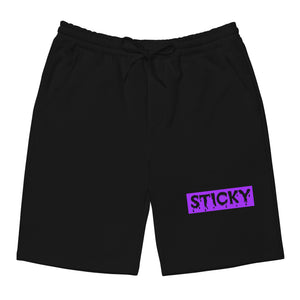 Purple Block Slime Sticky Shorts